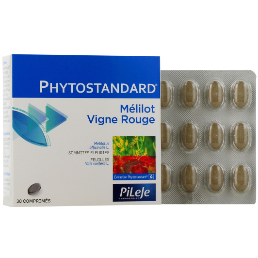 Phytostandard de Mélilot et de Vigne Rouge - Circulation sanguine