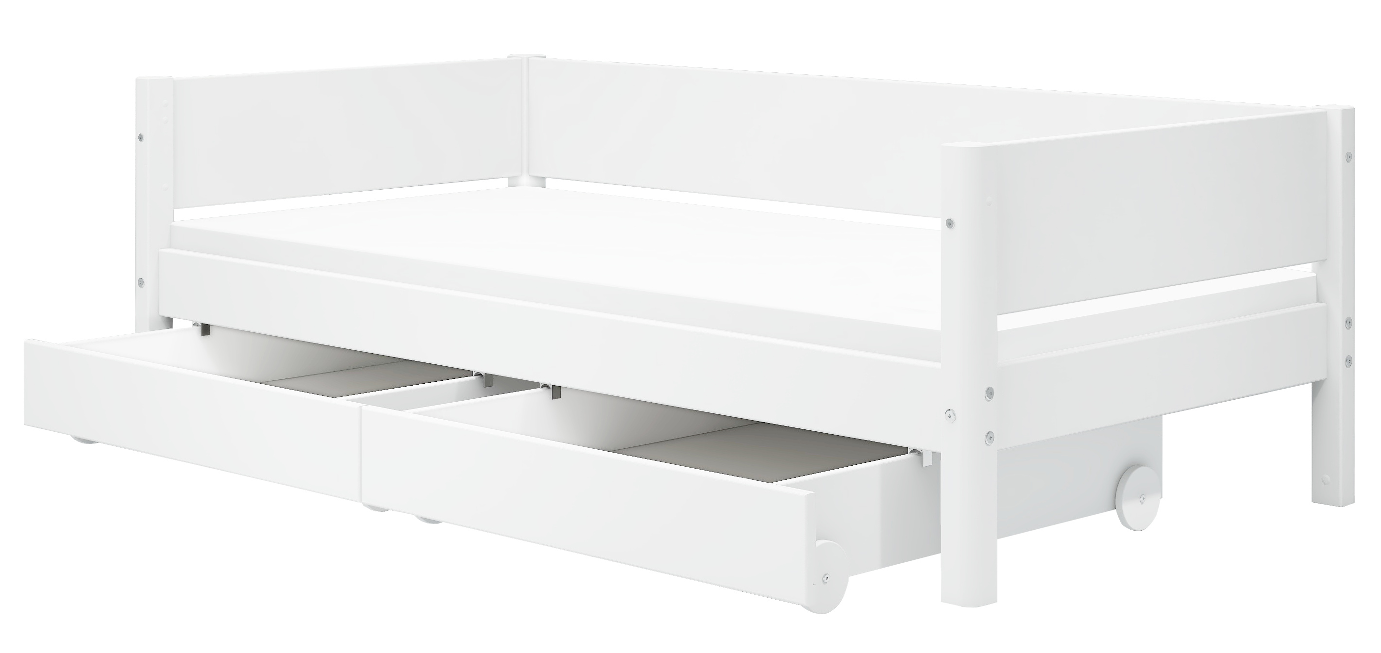 Einzelbett FLEXA WHITE