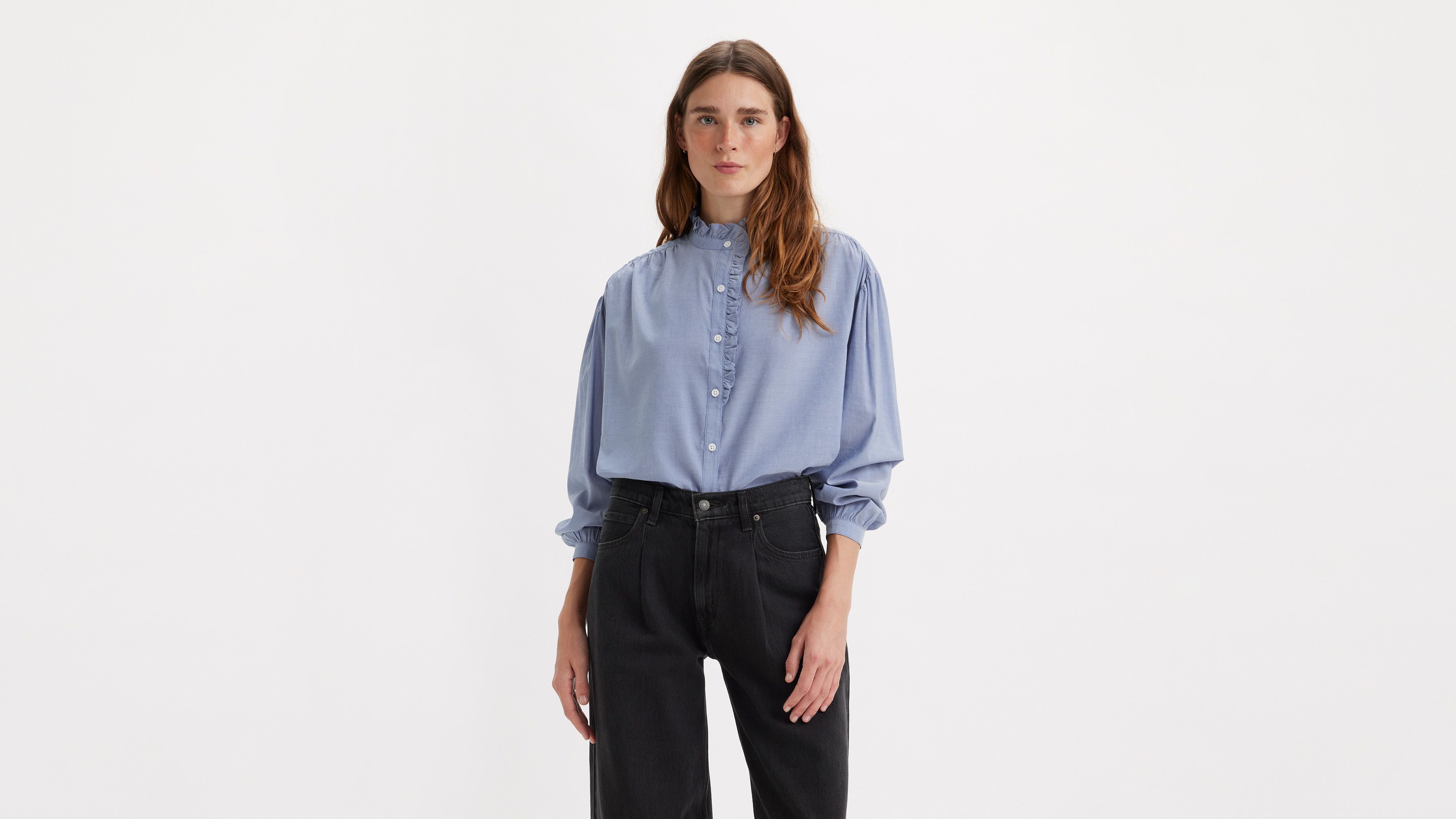 Blouse Karly Lightweight - Nb Chambray - Bleu