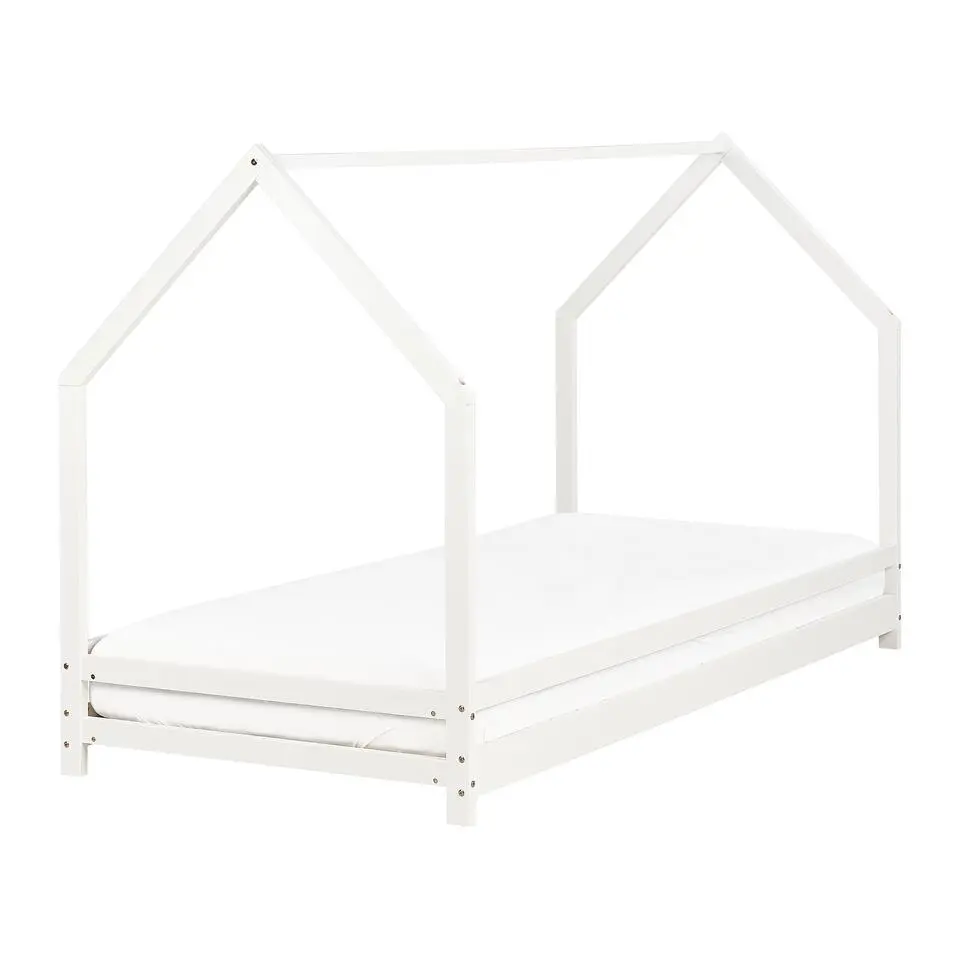 APPY - Kinderbed - Wit - 90 x 200 cm - Dennenhout