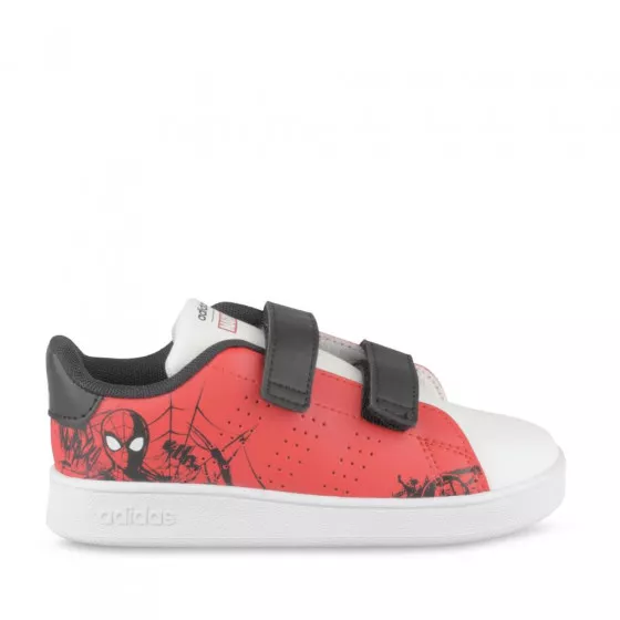 Baskets ROUGE ADIDAS Advantage Spiderman