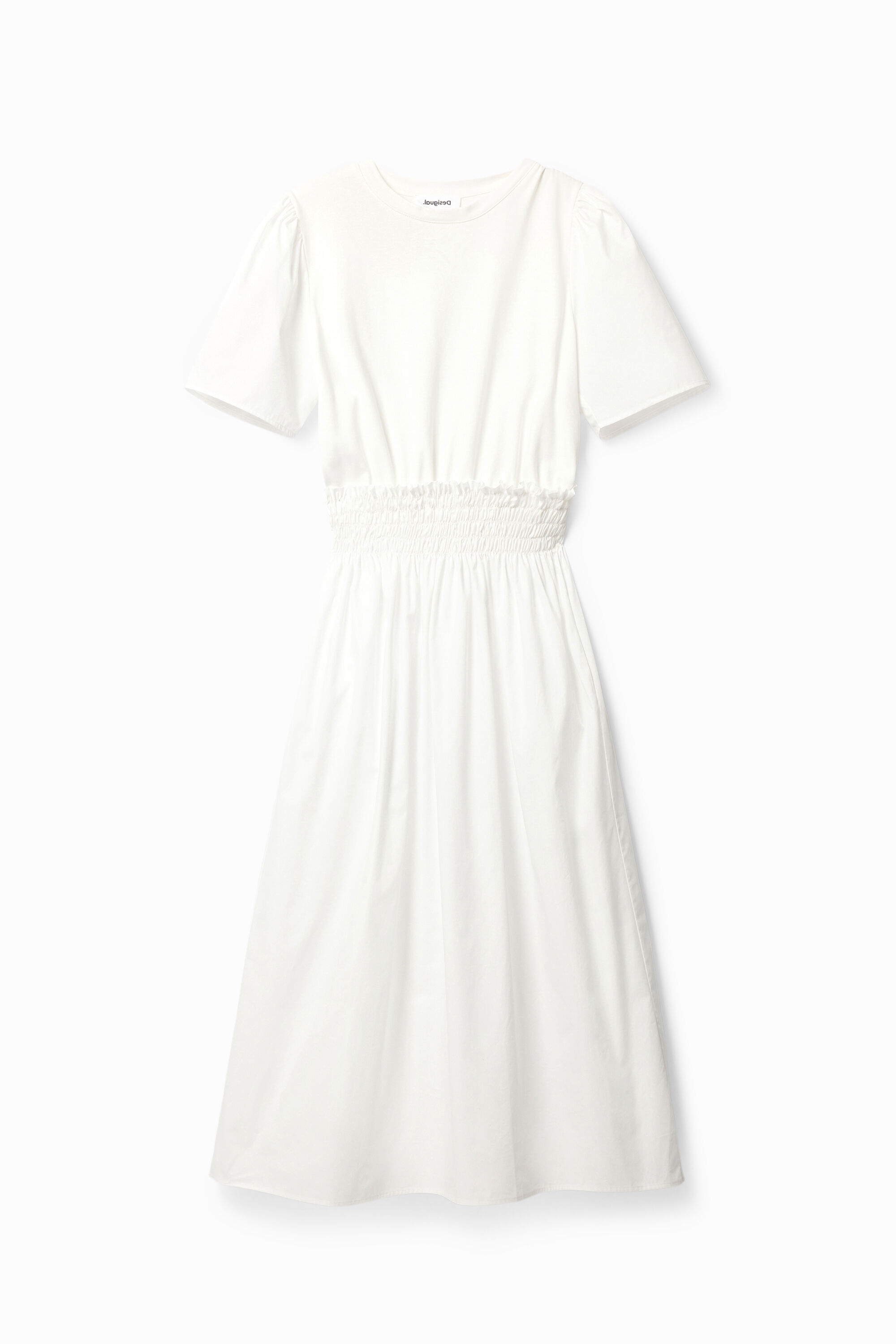 Robe midi combinée