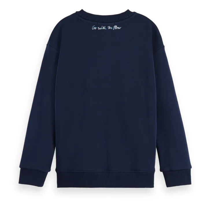 Scotch & Soda Sweat Surf & Sup | Bleu nuit