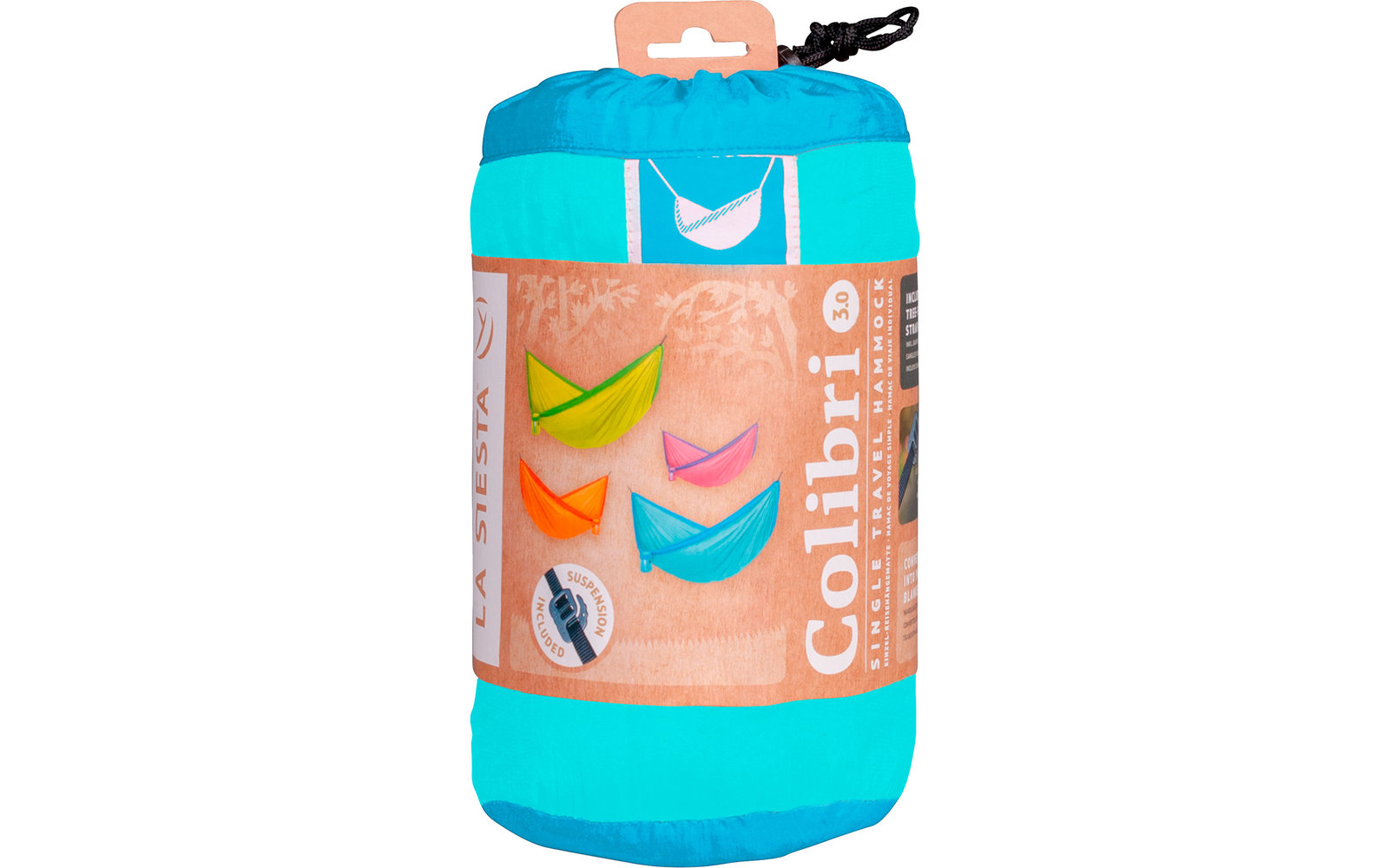 La Siesta Einzel-Reisehängematte Colibri 3.0 Forest