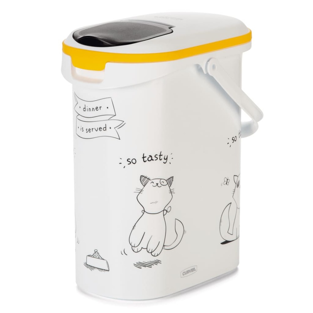 Récipient alimentaire dinner is served pour chats 10 l