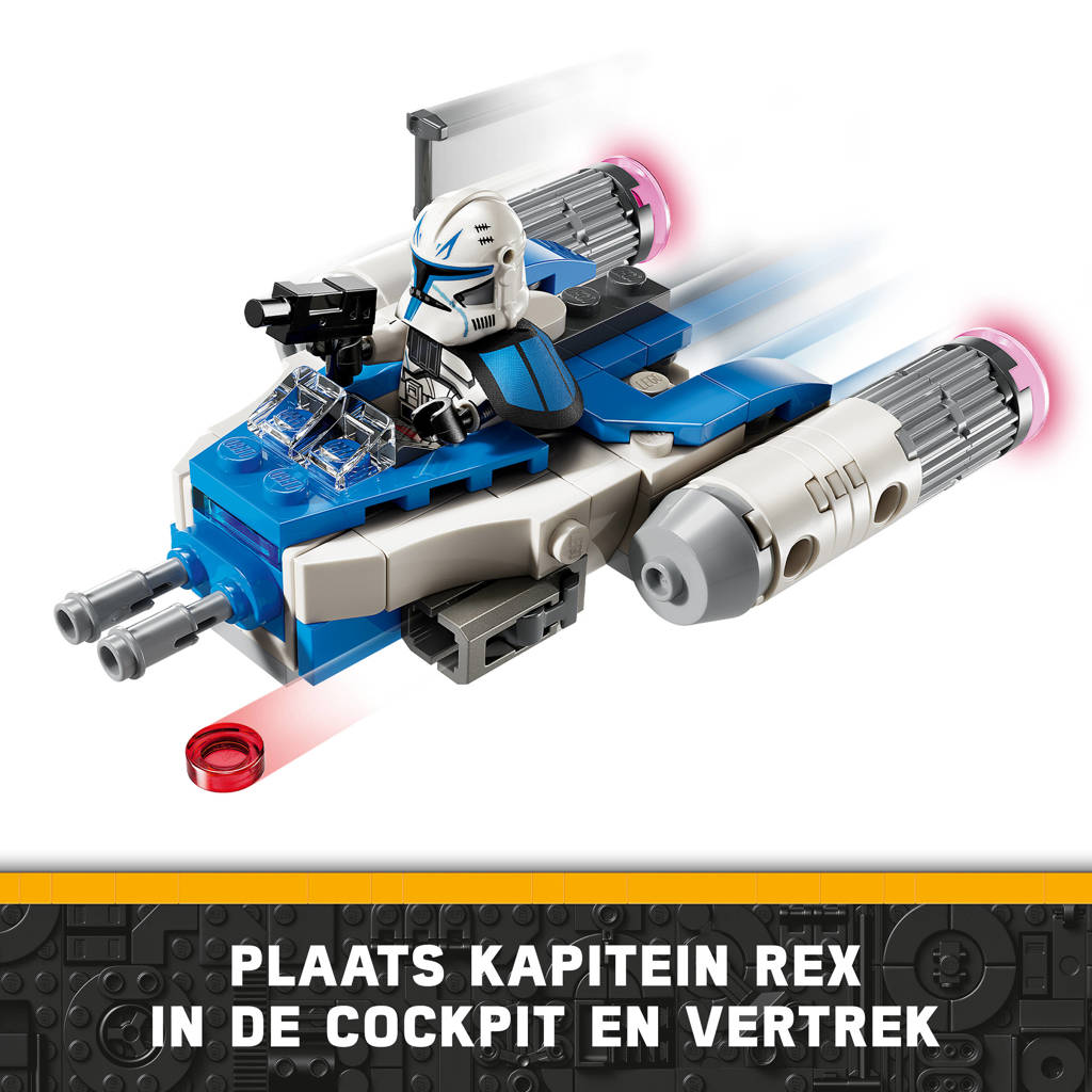Star warsThe Clone Wars Captain Rex Y-wing microfighter Bouwbaar Speelgoed 75391