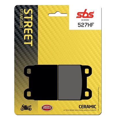Plaquettes de freins SBS 527HF Organique avant