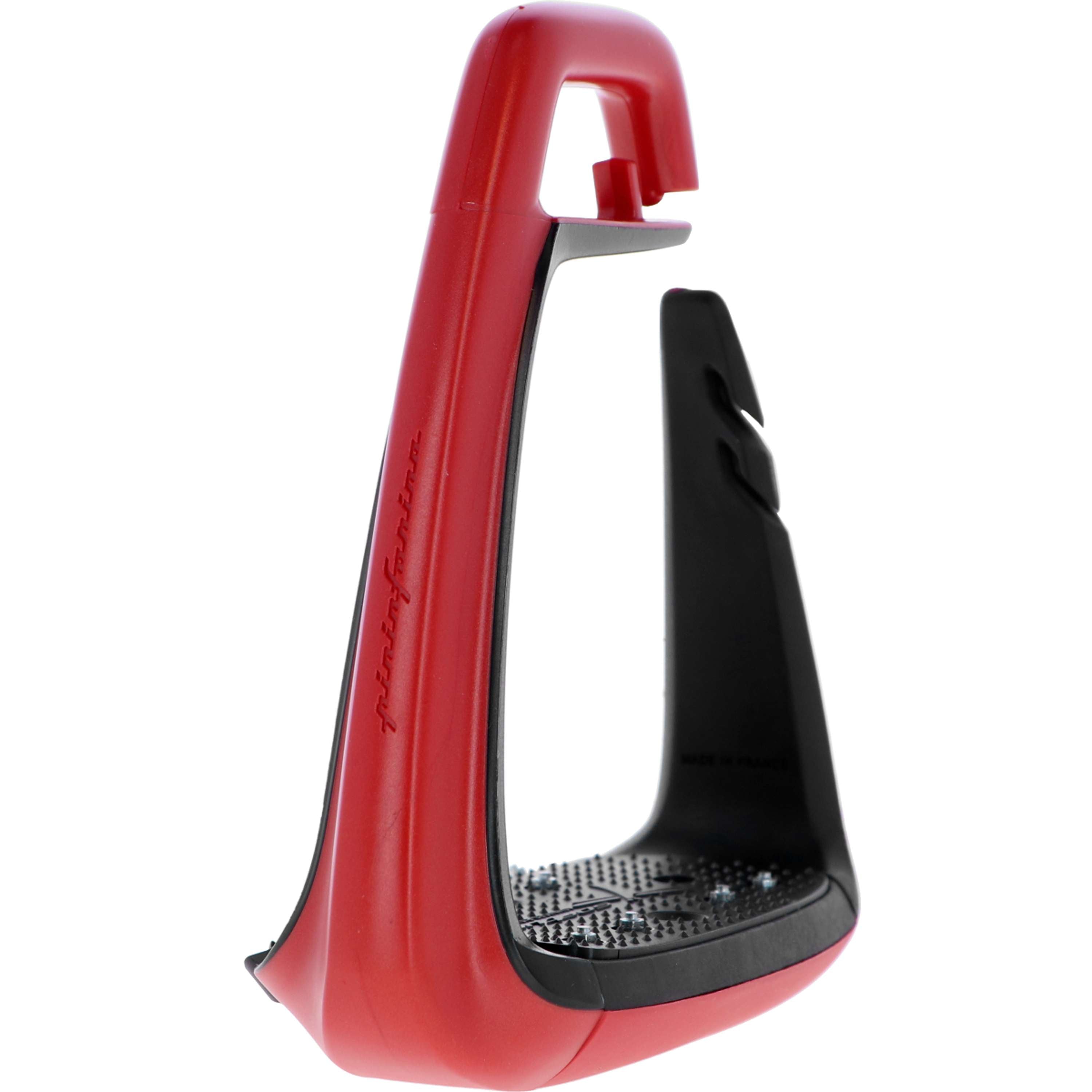 Freejump Stijgbeugels Soft Up Classic+ Pearl Red/Zwart