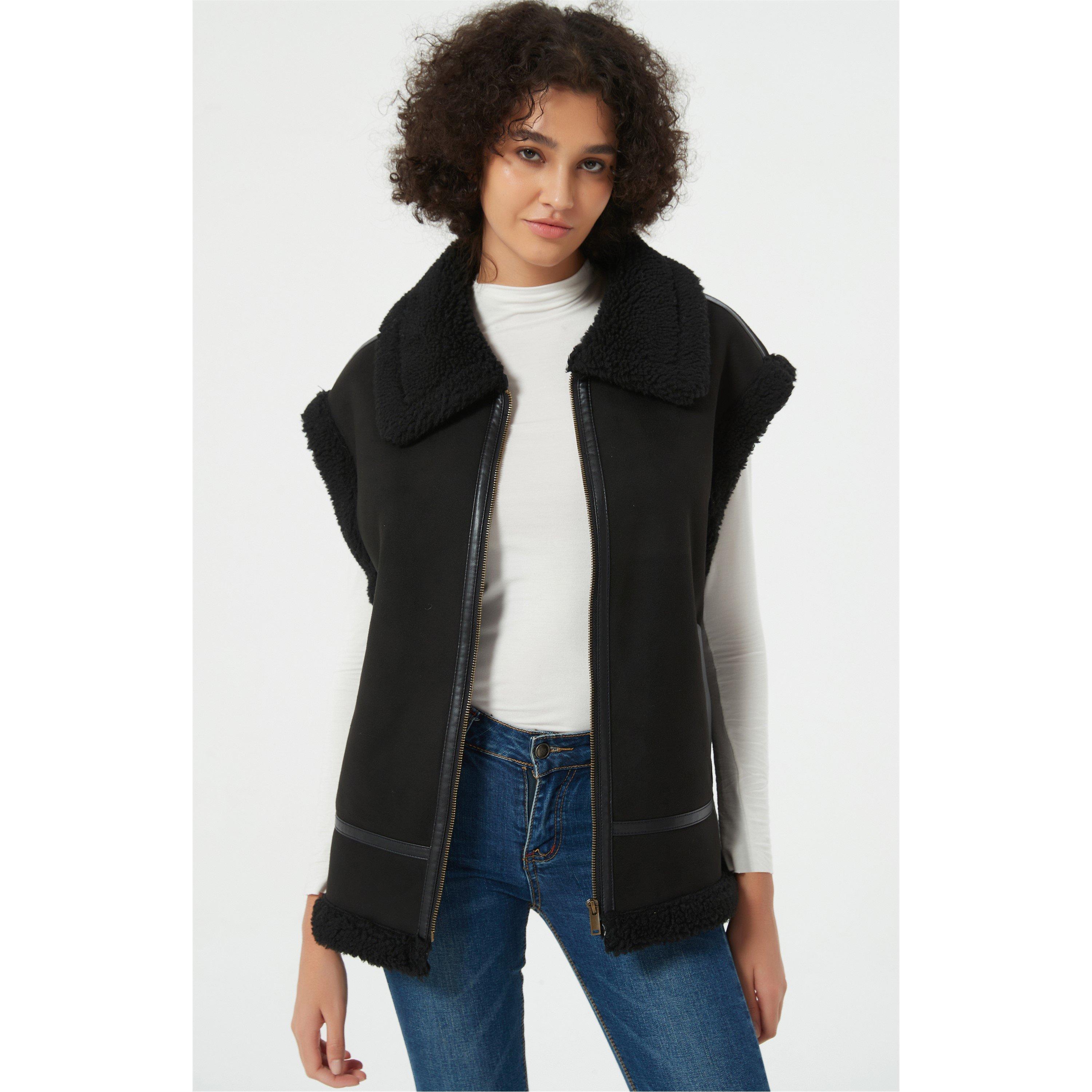 Be You B Suedette Aviator Gillet