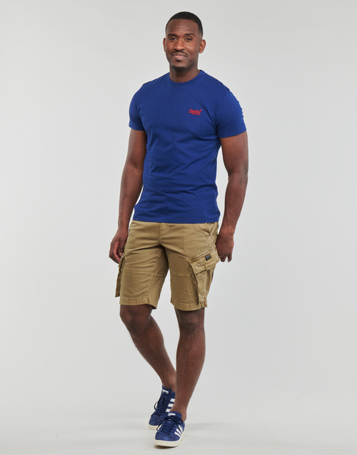 Superdry - ESSENTIAL LOGO EMB TEE - Marine