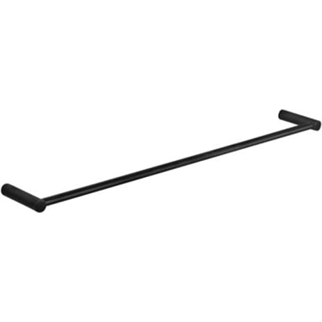 Pressalit Håndklædestang enkel 60x8,5 cm mat sort