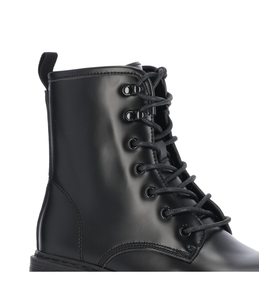 Botas de cano curto pretas Chika10 Dallas 01F