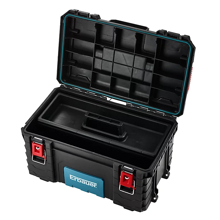 Boîte à outils vide cadenassable Erbauer 36L