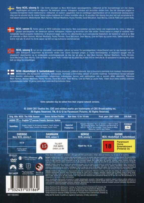 NCIS - Sæson 5 - DVD