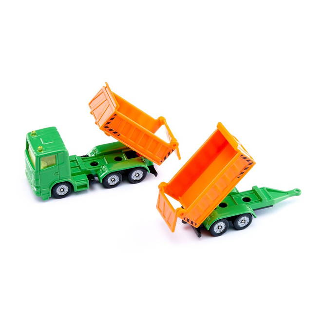 Siku Super 1685 - LKW mit Kippmulde und Kippanhänger