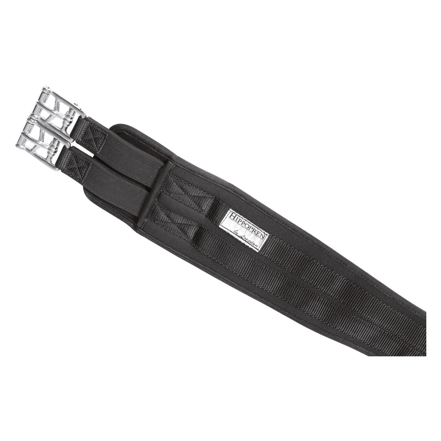 Loesdau Sattelgurt Hippopren Comfort Geltec  - schwarz