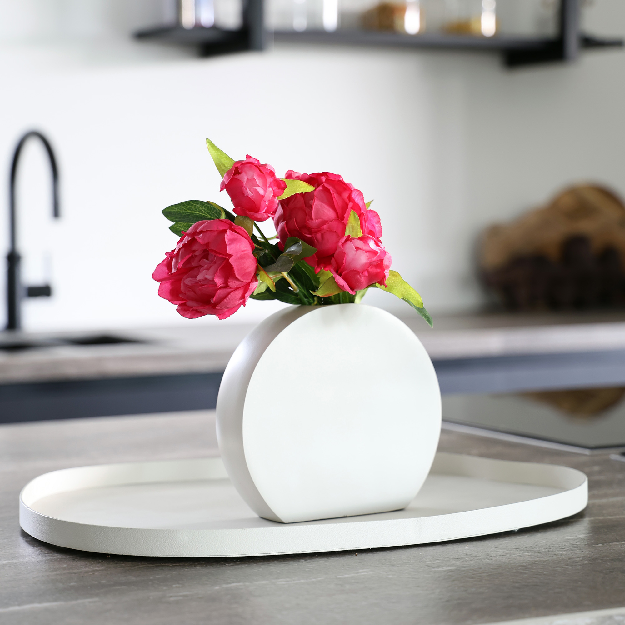 Vaas Ovalle S ivory L20 x B5 x H10 cm