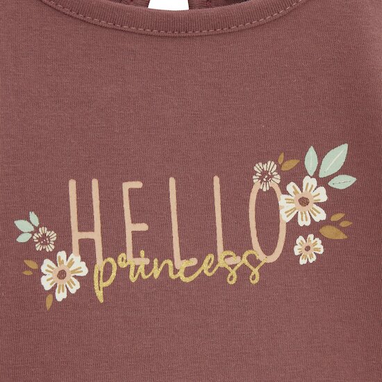 Princesse T-shirt manches longues   de               P'tit Bisou Petit Prix