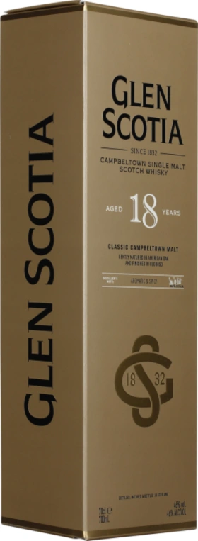 GLEN SCOTIA 18 YEARS 70CL