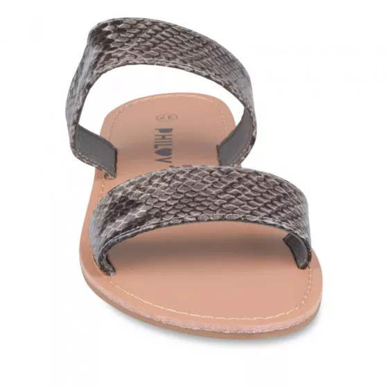 Mules GRIS PHILOV