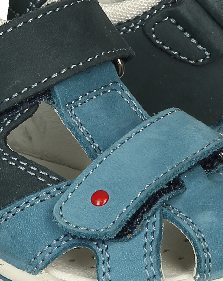 Klett-Sandalen ASPUNO mit Zehenschutz in azur