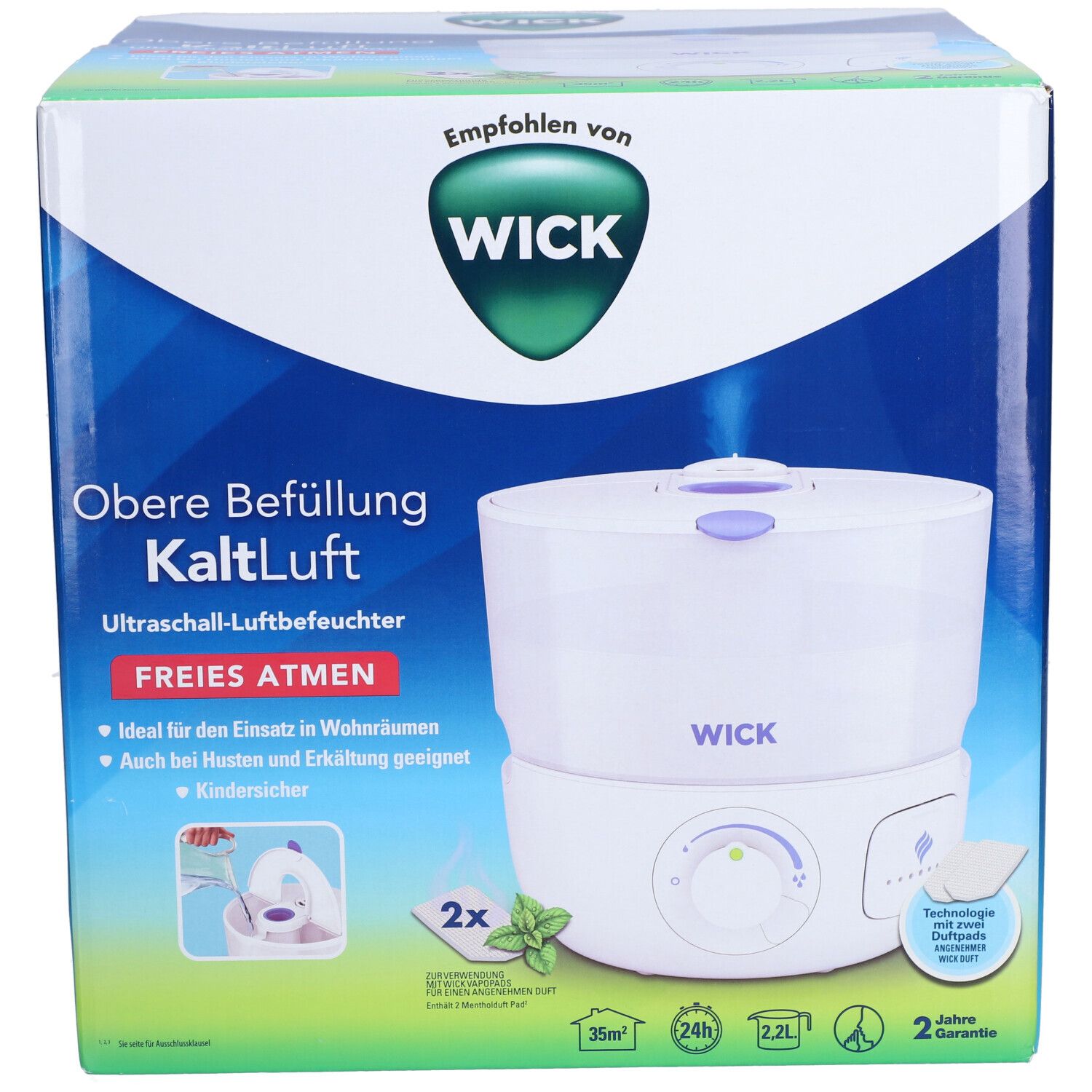 Wick Ultraschall Luftbefeuchter