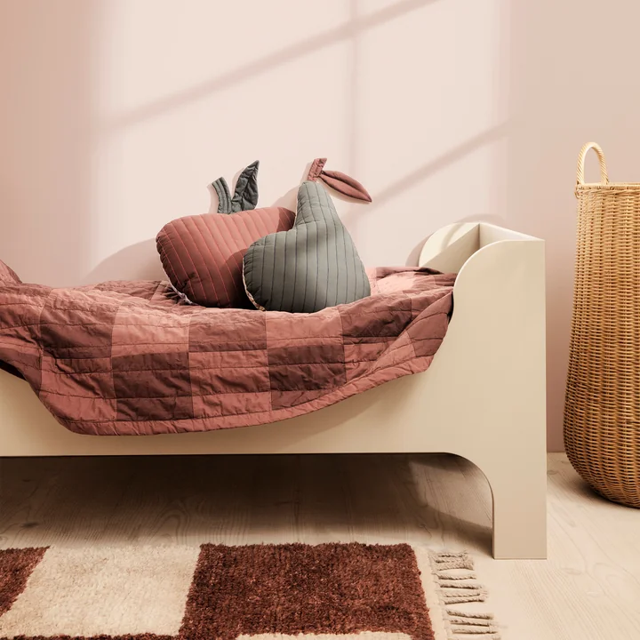 Ferm Living - Sill Kinderbett, 166 x 76 cm, rose