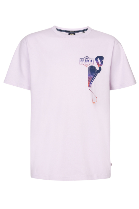 Petrol Industries paarse heren t-shirt
