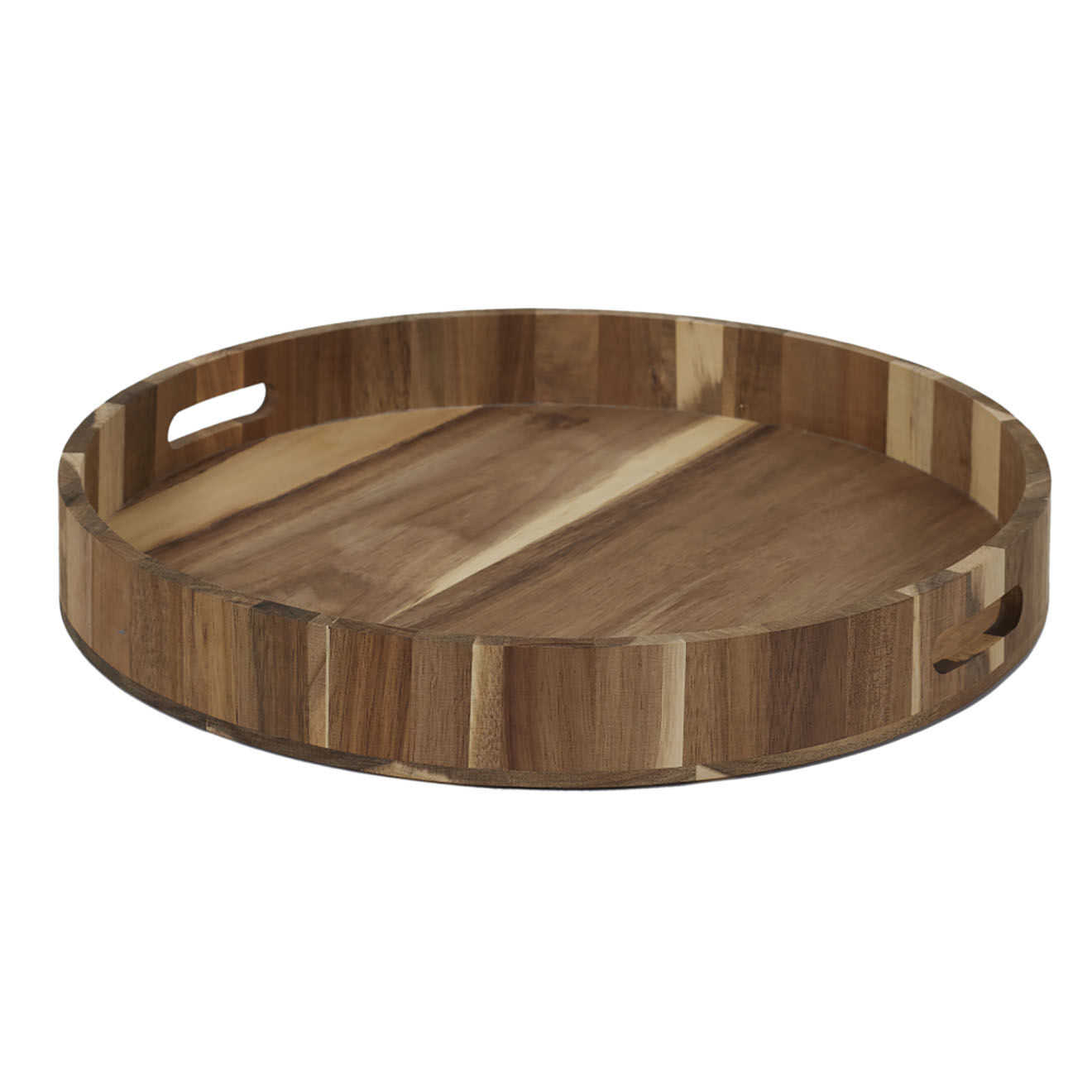 Home Deco Factory Plateau acacia marron - 40x40x5 cm