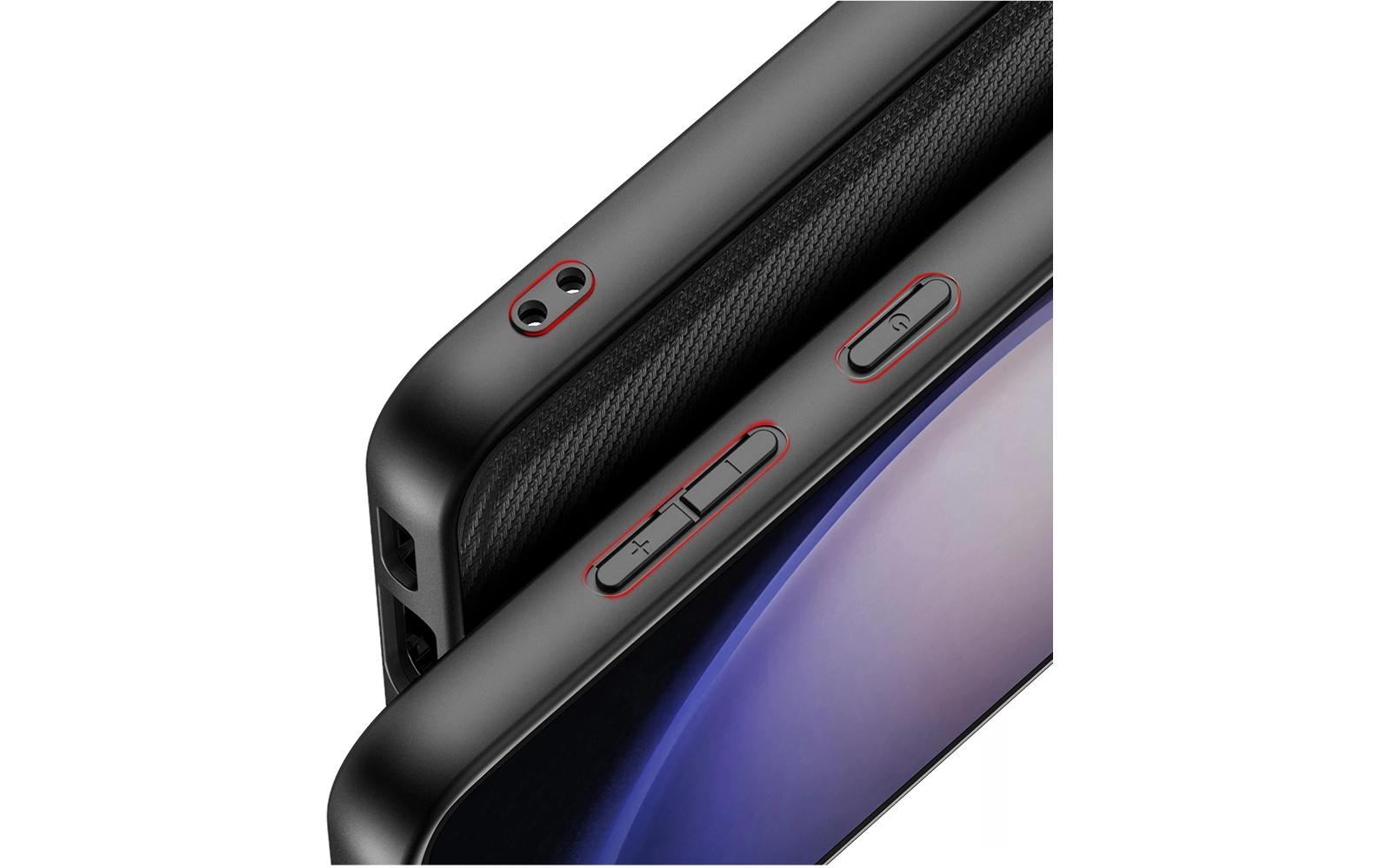 Back Cover StyleShell NYLO SchwarzSchutzhülle für das Samsung Galaxy S25
