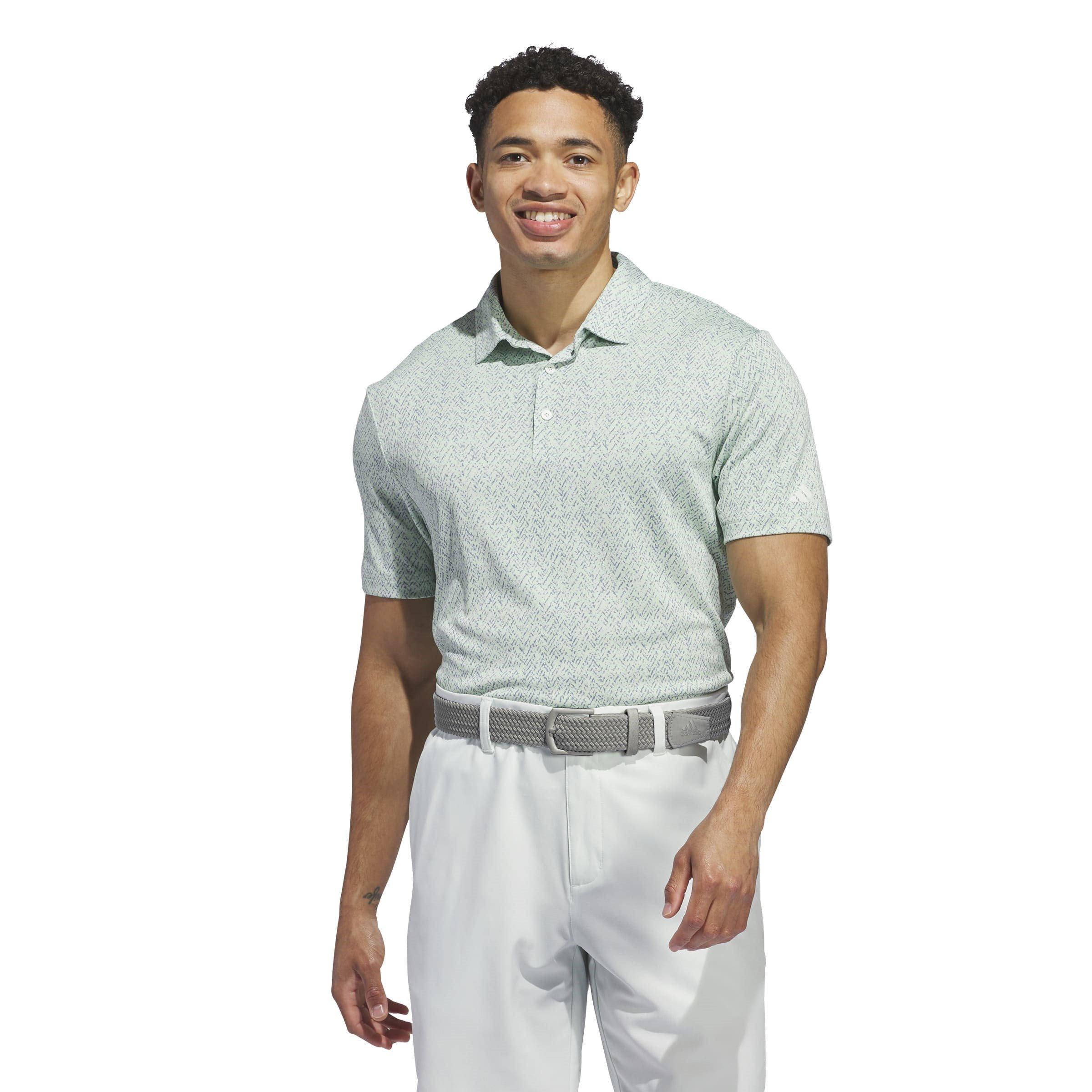 adidas Fairway Jacquard Polo Shirt Mens