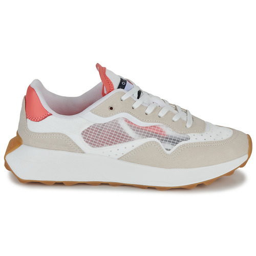 Tommy Jeans - TJW TRANSLUCENT RUNNER - Blanc / Beige / Rose