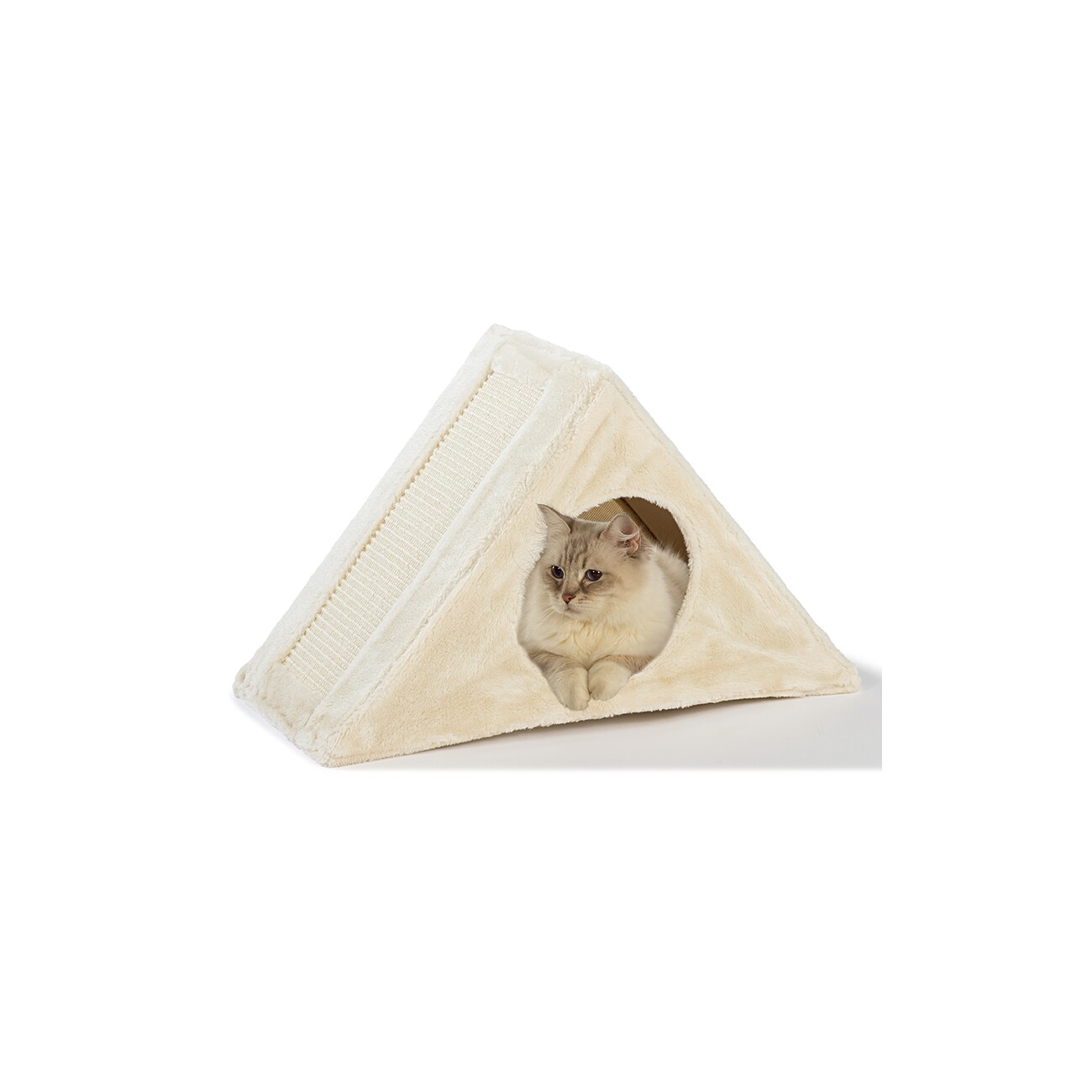 Rohrschneider ® Katzenpyramide Isa, mit Kratzfläche