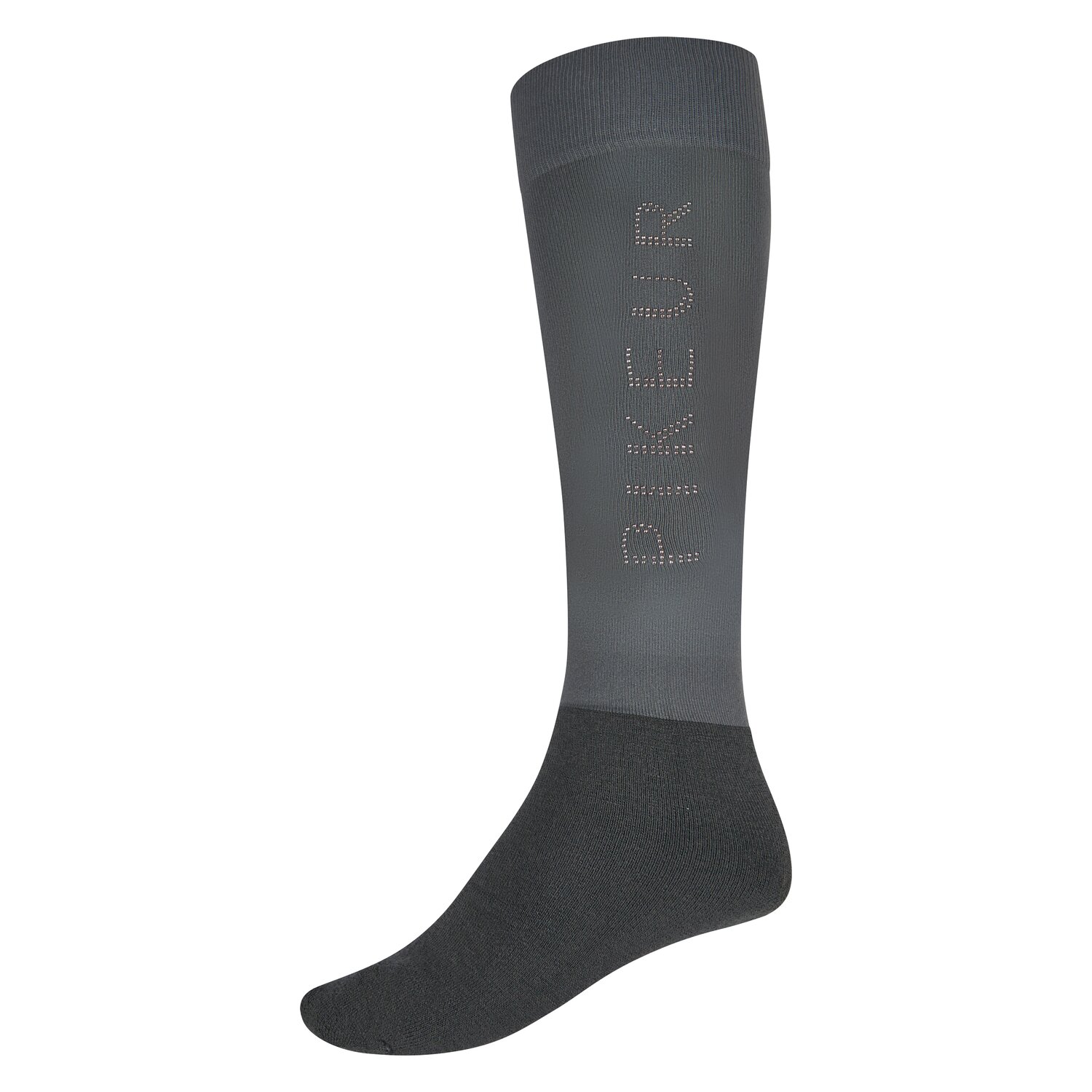 PIKEUR Sports Collection Kniestrümpfe Glitzer - anthrazit