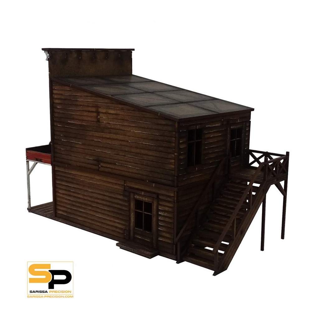 Old West Two-Storey Shop 2