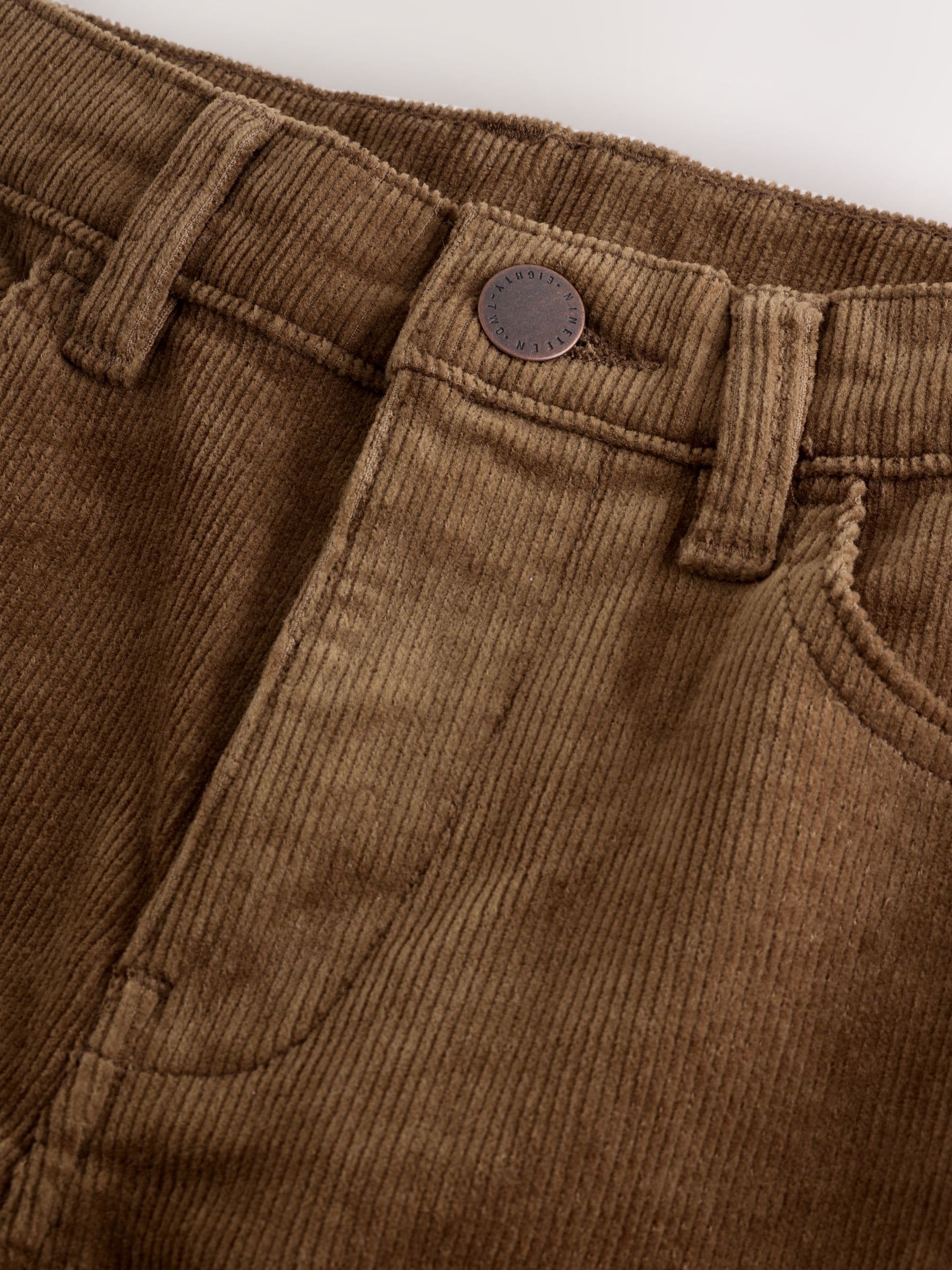 Lichtbruin - Corduroy broek (3-16jr)