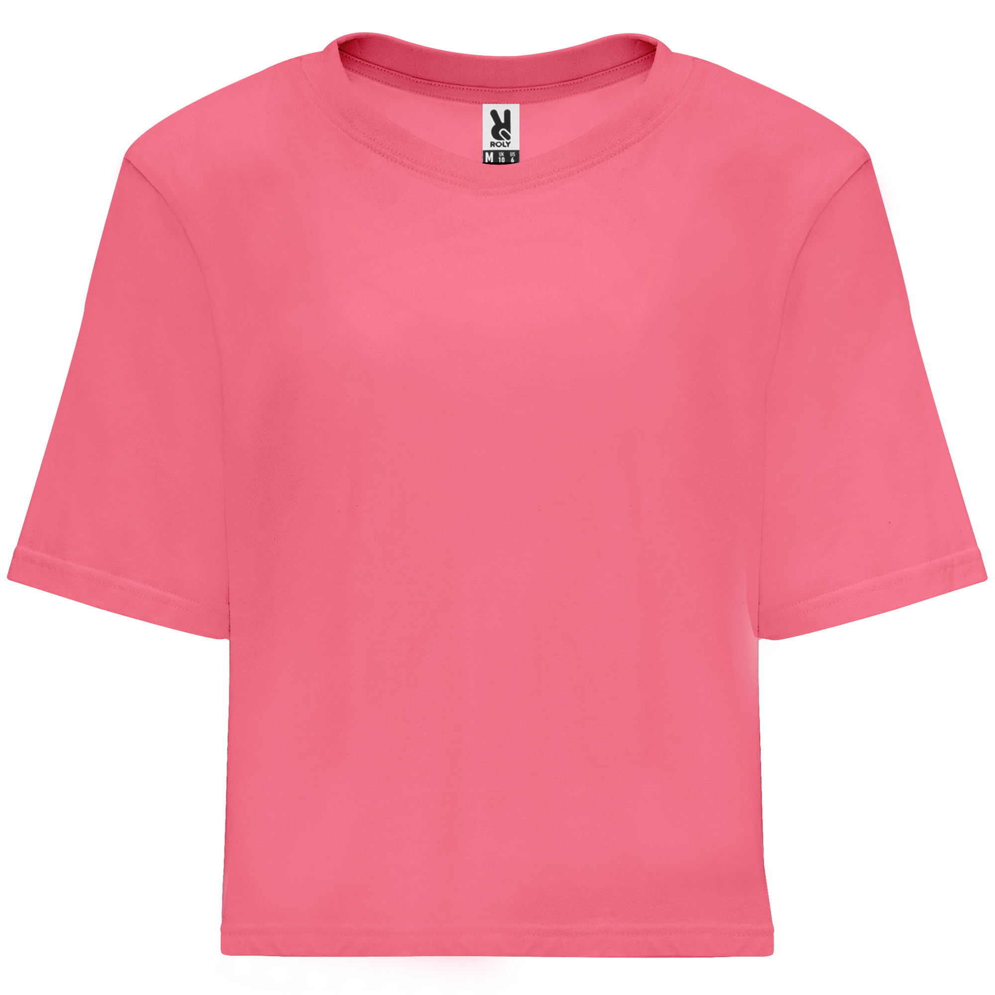 Roly CA6687 - T-shirt Femme Court et Ample en Coton de Qualité
