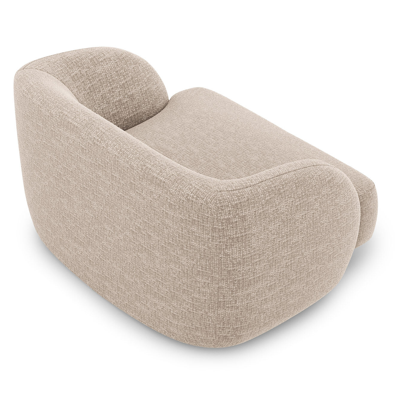 Micadoni Limited Edition Fauteuil Miley beige - 109x85x74 cm