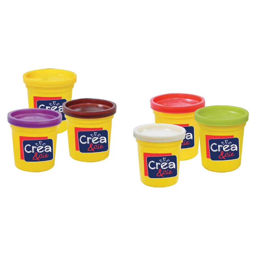 16 POTS DE PATE A MODELER