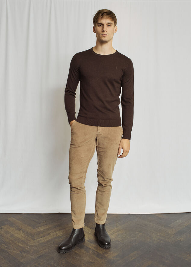 Bruun & Stengade BS Jupiter Regular Fit Knitwear Dark brown