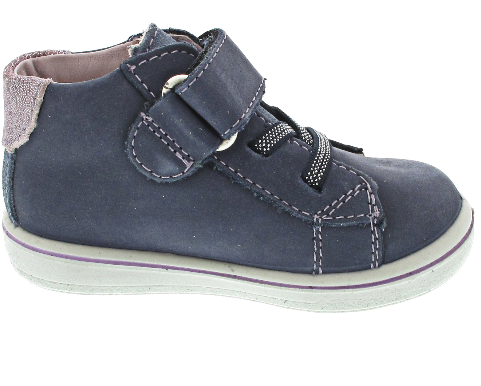 Ricosta Lou Lauflernschuh klett blau kombi