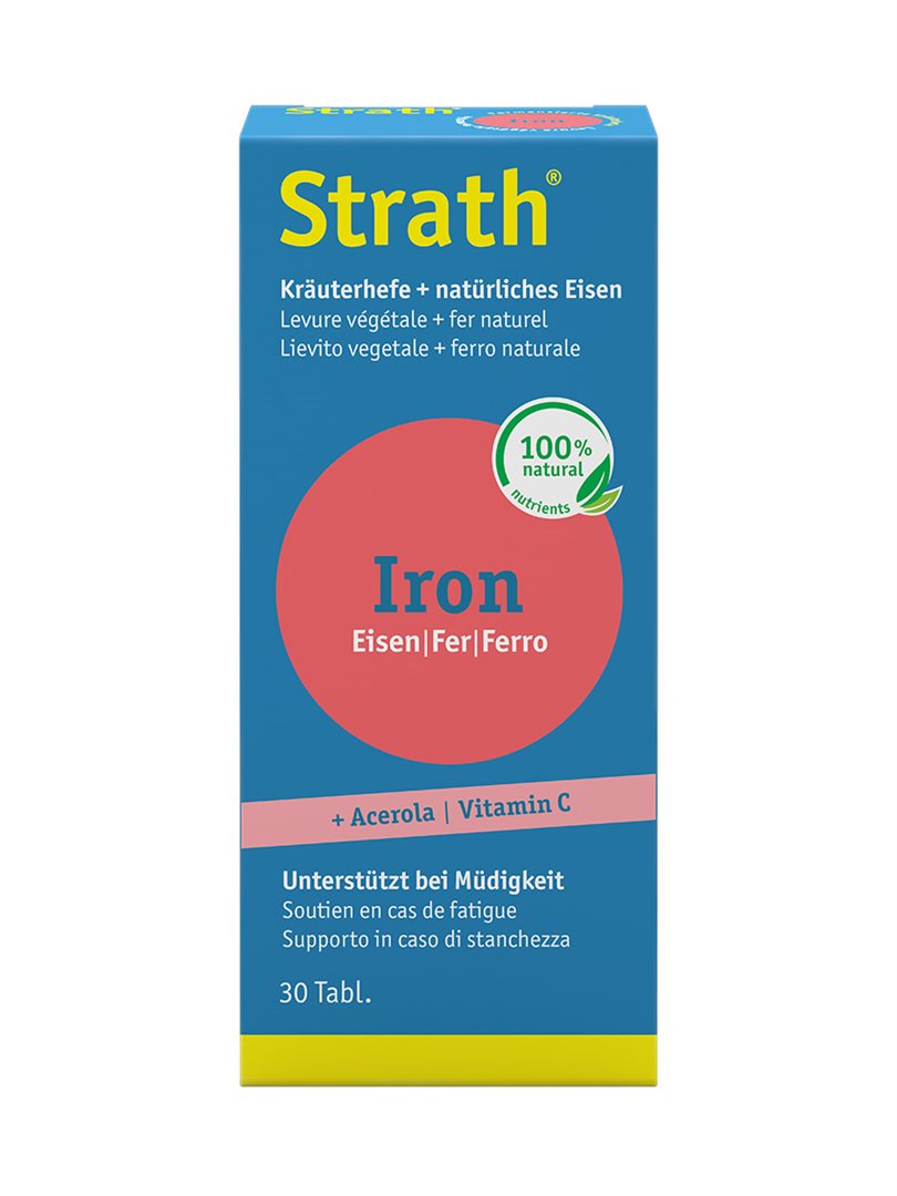 STRATH Iron<br>30 Stück, Blister, Tablette
