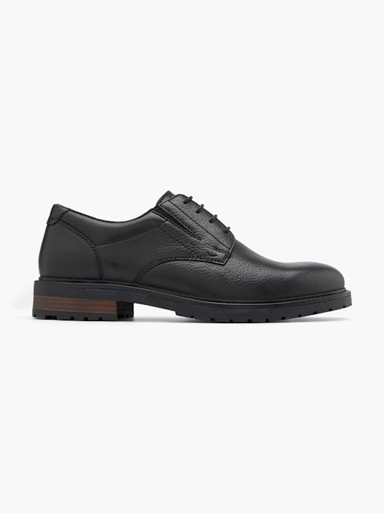 AM SHOE Businessschuh Schwarz
