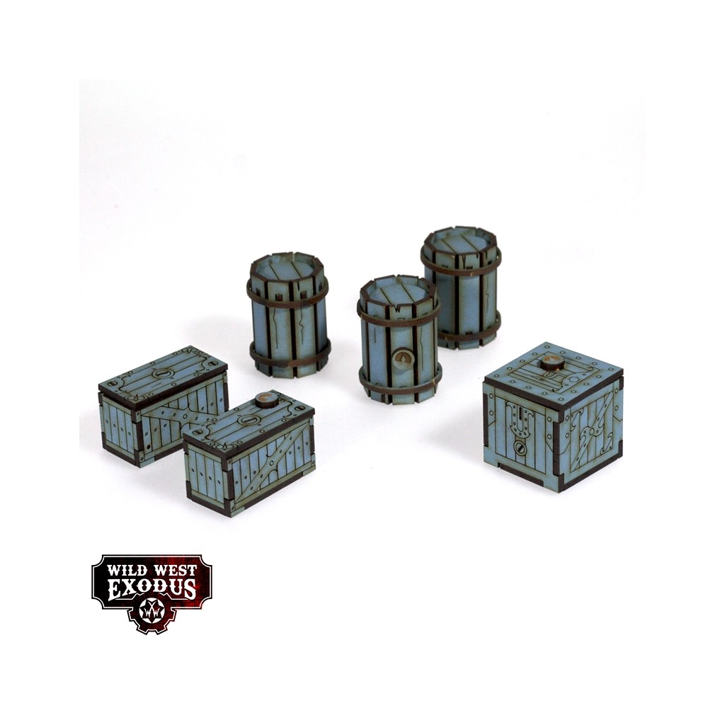 Wild West Exodus - Red Oak Crates, Fences and Barrels