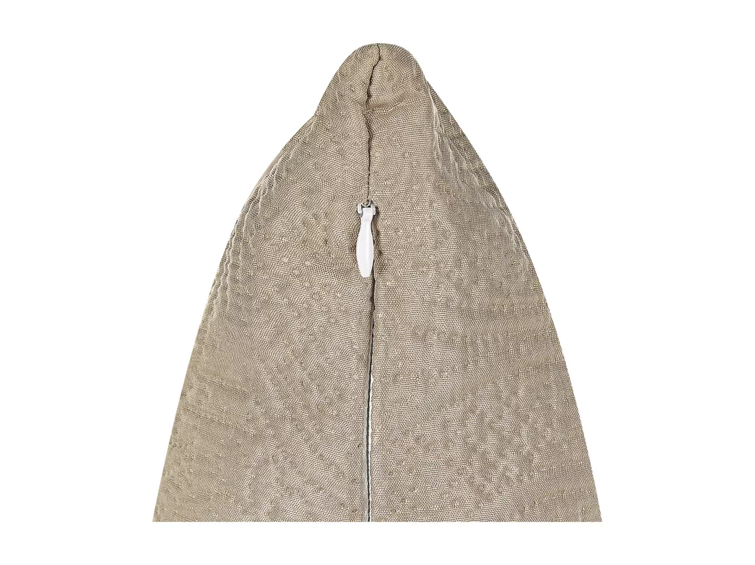 Couvre-lits avec coussins SHUSH 160 x 220 cm Taupe
