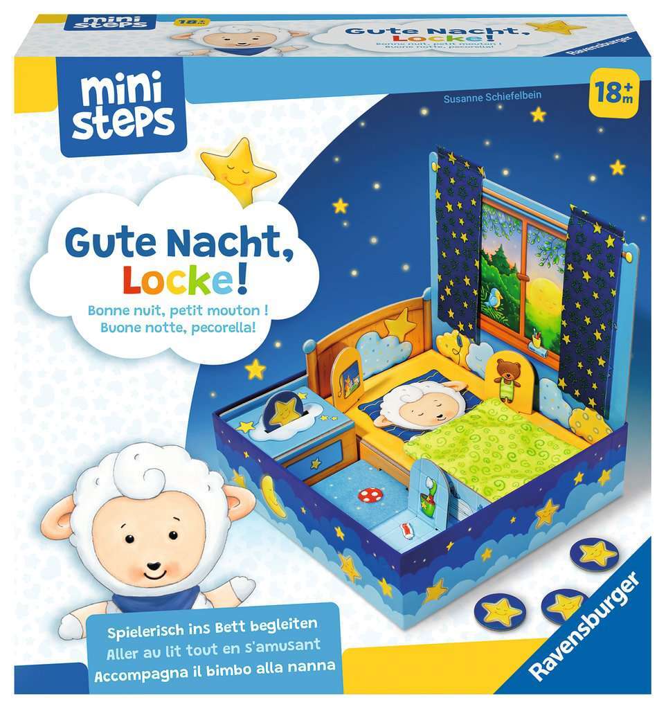 Ravensburger Spiel Gute Nacht, Locke!