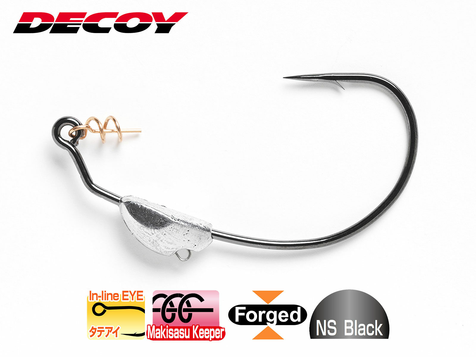 Makisasu Magnum Weighted Worm130M - Gr. 10/0 (14g)(DECOY)