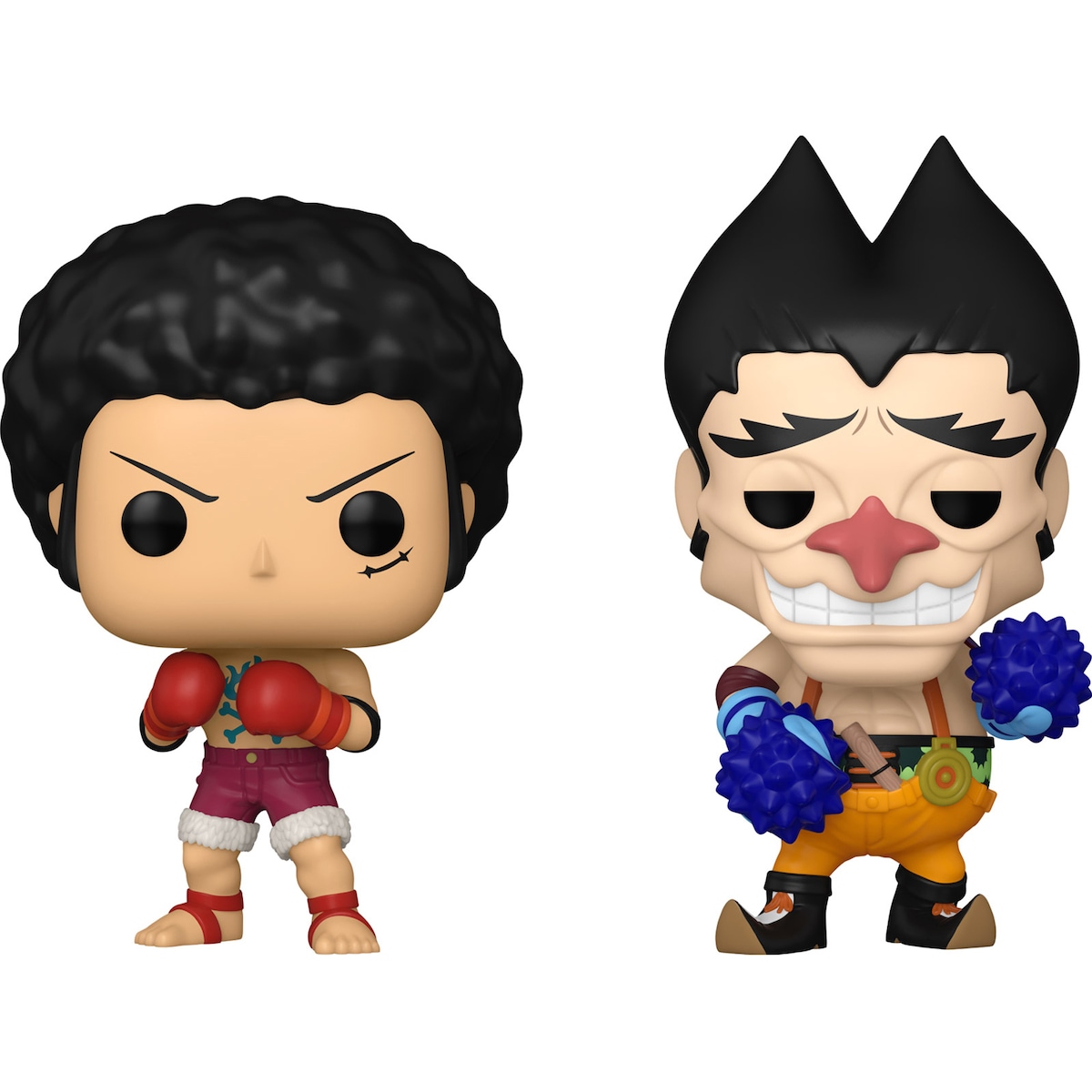 Funko One Piece actionfigursett (Luffy og Foxy)