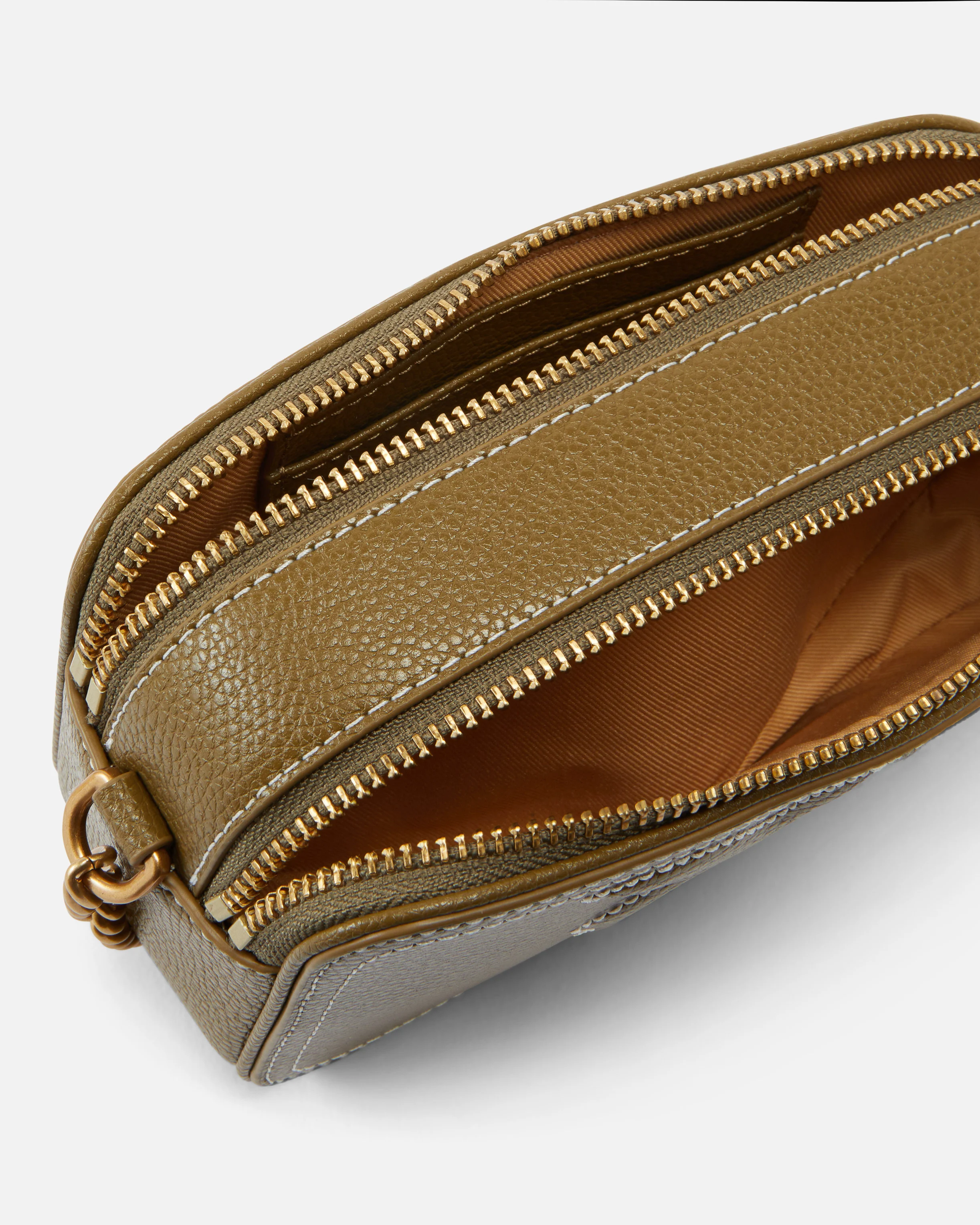 Petit sac à bandoulière avec logo love birds en relief | Vert