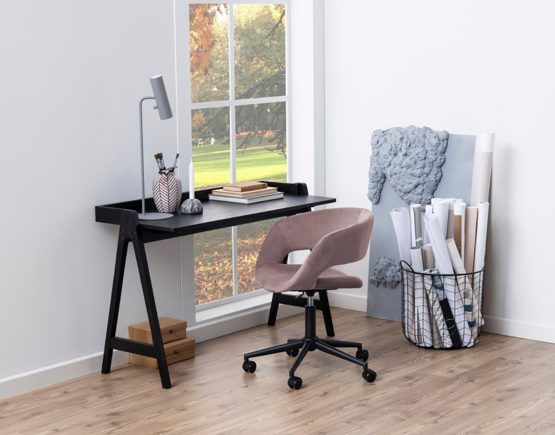 Alba Bureau - 126 x 51 cm - Zwart
